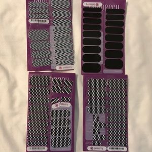 Jamberry Lot - barely used partials